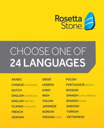Rosetta stone totale japanese